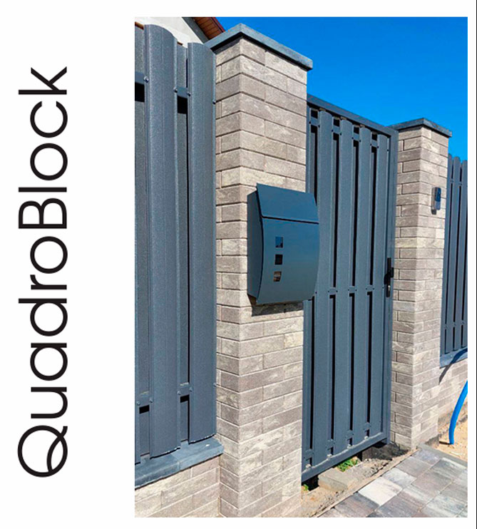 Квадроблоки для заборов и колонн ФэшнБрик, тетрис блоки завод производитель заборных блоков для заборов и столбов в горячем ключе