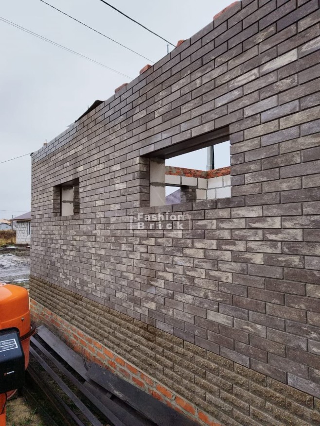 Кирпич Fashion Brick от завода производителя ЛЗСМ Литос облицовочный кирпич для забора купить