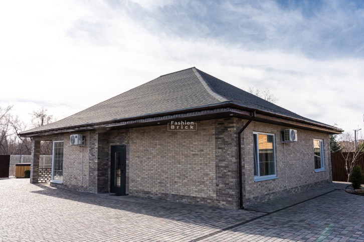 Гиперпресованный кирпич завода Fashion Brick квадроблоки для заборов от производителя завод