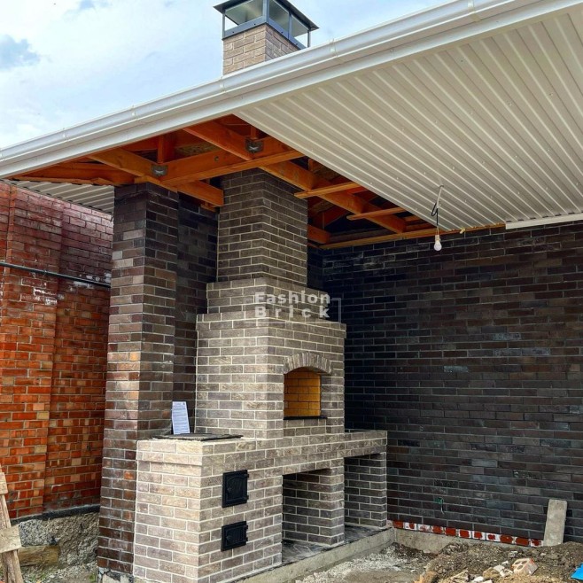 Кирпичный завод Fashion Brick заборные блоки от производителя Литос