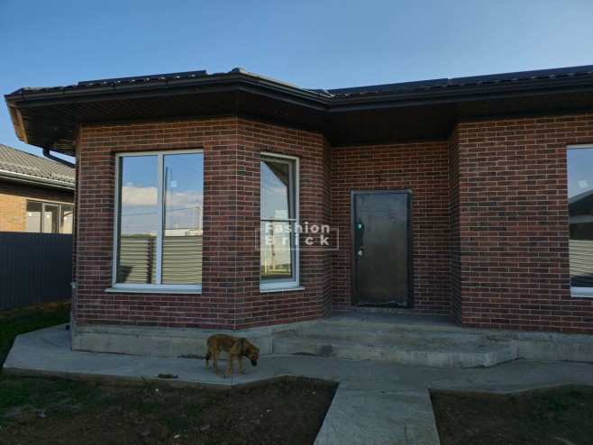 Гиперпресованный кирпич завода Fashion Brick квадроблоки для заборных колонн купить от завода