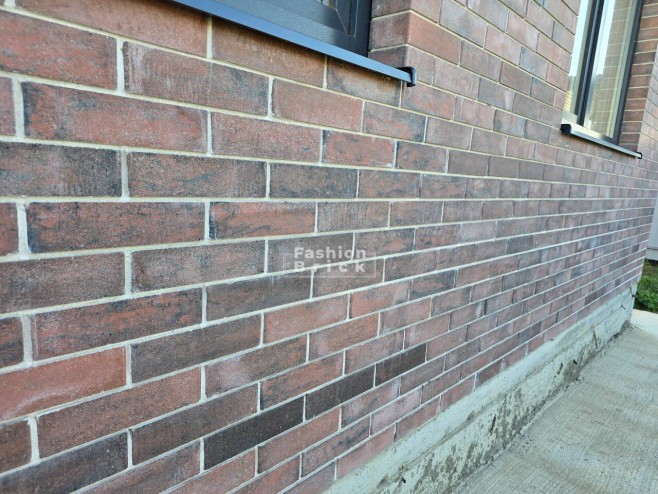Гиперпресованный кирпич завода Fashion Brick квадроблоки для заборов от производителя завод
