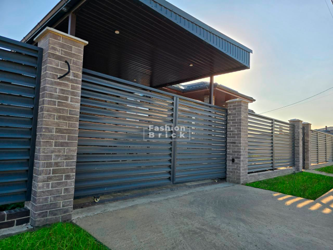 Кирпичный завод Fashion Brick кирпичные блоки для заборов и столбов от завода