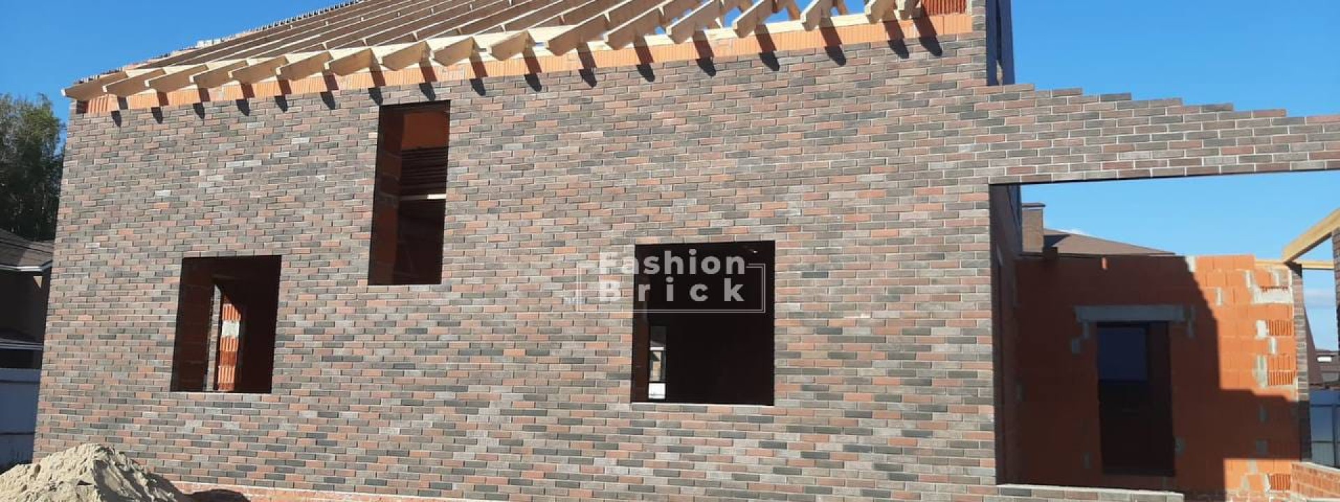 Дом из кирпича в Чебаксарах