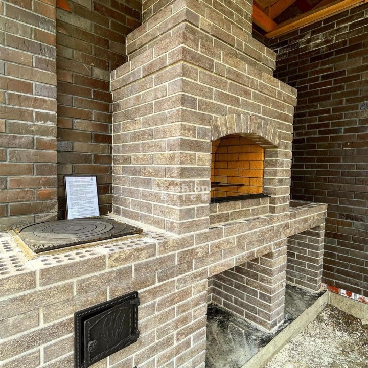 Камин мангал из кирпича FB