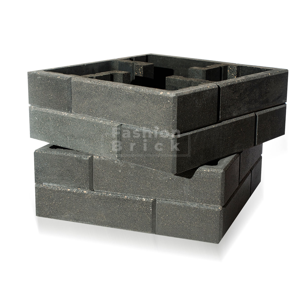 Блок квадроблок для заборов СитиБрик